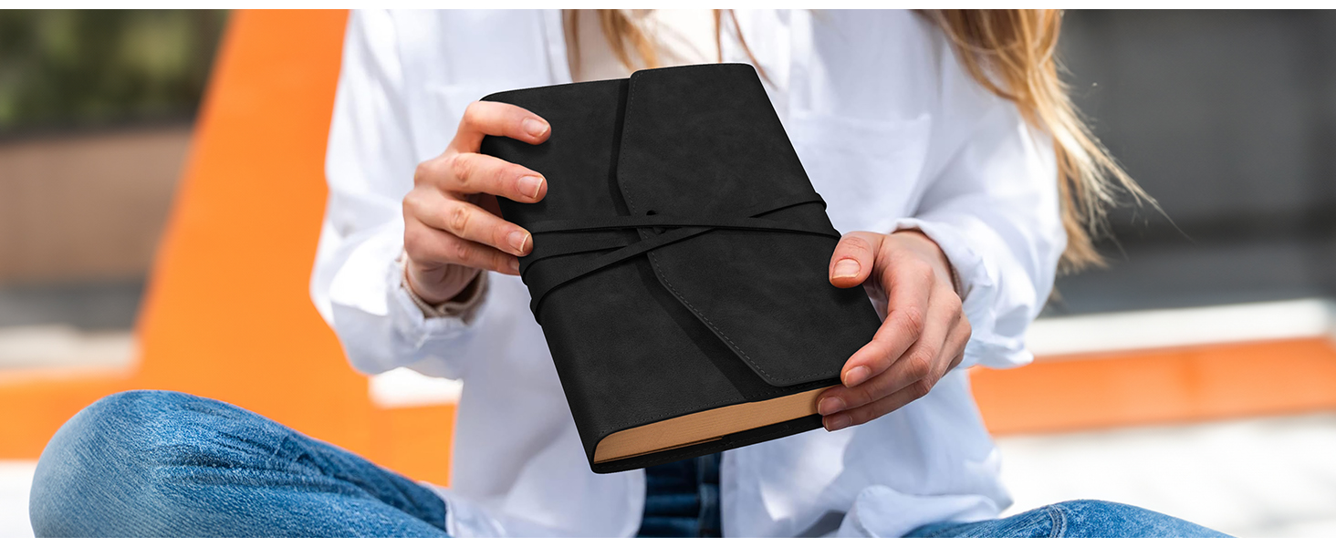Amazon.com : MINICAGIE Vintage Journal for Women Men Leather Bound